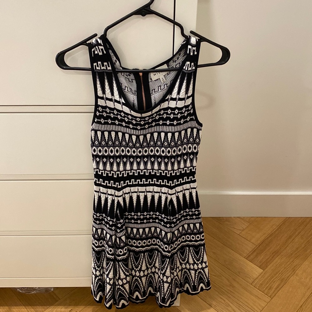 Milly Fit and Flare Dress